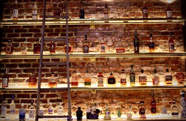 Large selection of all kinds of spirits. Cheers