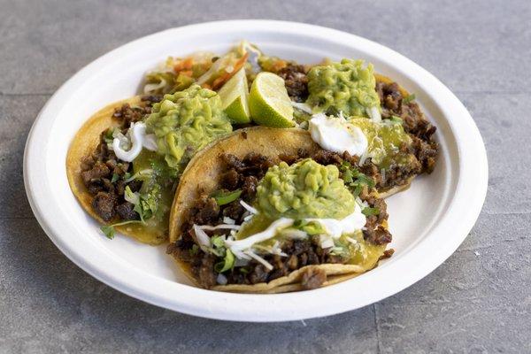 Carne Asada Tacos with Guac