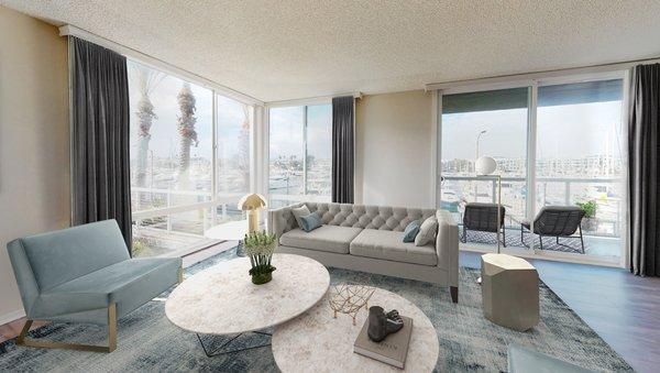 Two bedroom apartment at Waters Edge at Marina Harbor