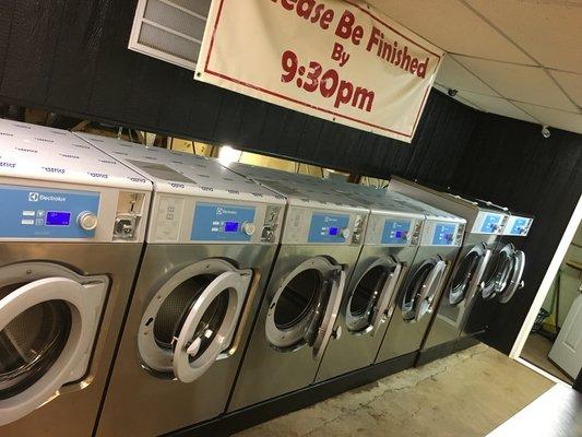 New 30# capacity washers