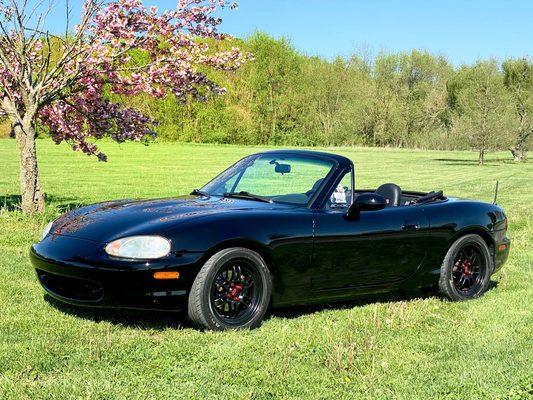 My 1999 NB1 Mazda Miata MX-5 Tag renewal, emissions, or other automotive needs, fast and easy.