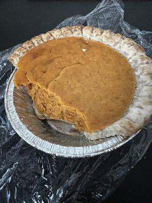 Mini pumpkin pie