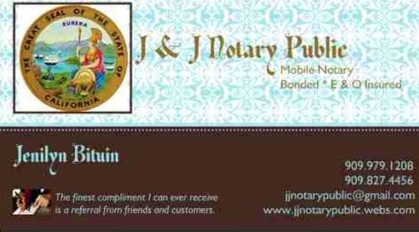 Jenny's Business Card