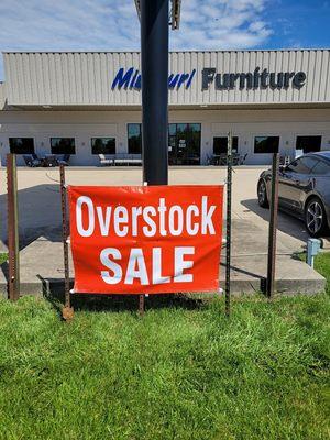 Overstock Sale.