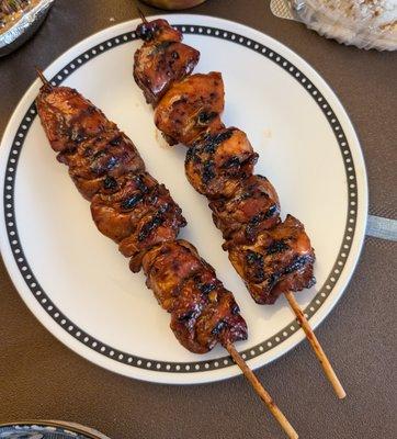 BBQ Chicken Skewers