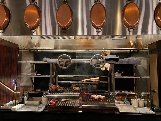 Chef's counter view