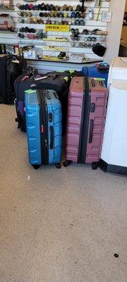 Lots of suite cases