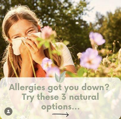 Wondering how to find natural allergy support? Take a look!