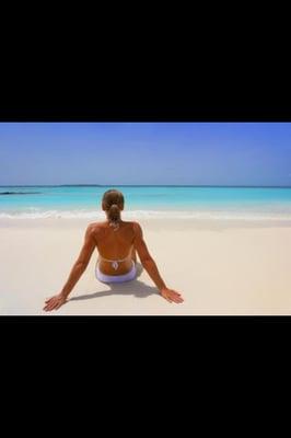 With a custom airbrush tan,  you'll look like you've spent a whole week on this beach!