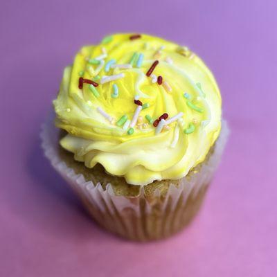 Lemon Vanilla Cupcake