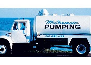 Septic pumping services offered as well 310-456-1173.