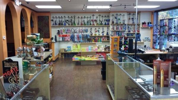 Small view of hookah retail section