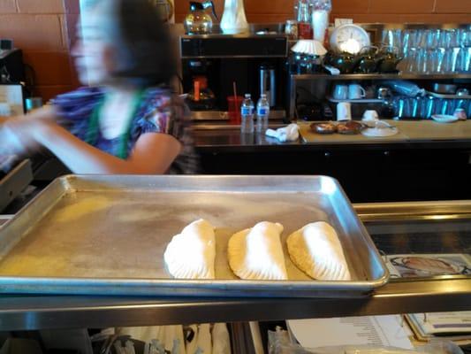 Hand made empanada