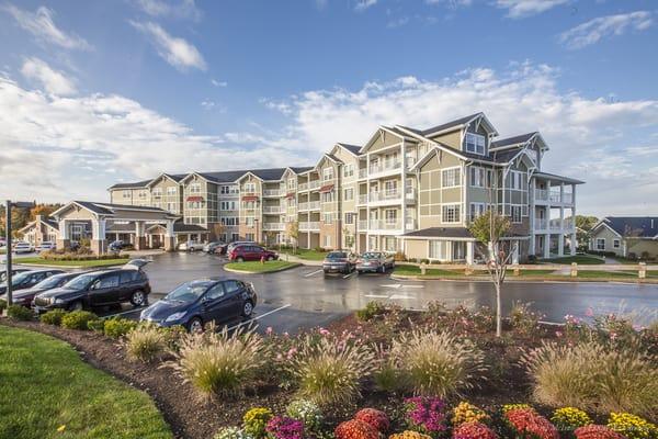 Senior housing architecture in Beverly MA; Photography by Cheryl McIntosh