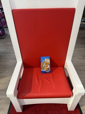 A chair suitable for Auntie Anne's