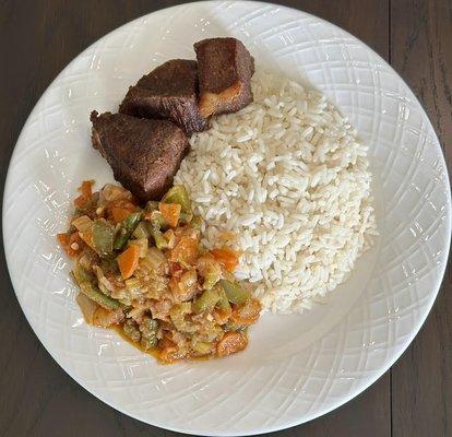 Rice and Veggies Soup