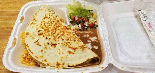 Carne asada quesadilla