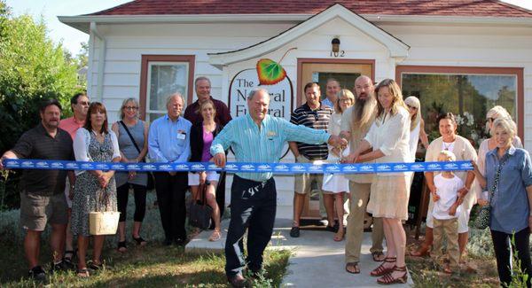 The Natural Funeral green funeral home ribbon cutting in Boulder county.