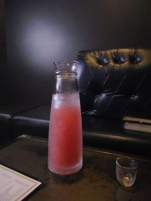 Watermelon soju ($30)