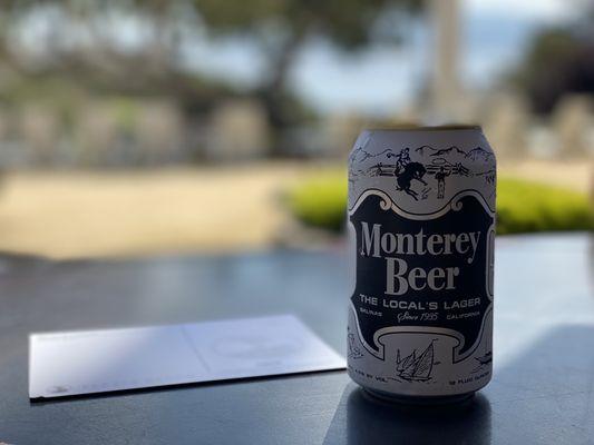 Enjoyed a Monterey Beer outside of the Visitor Center and filled out postcards. There's a post office across the street, about 50 ft away.