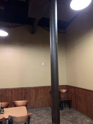 Reserve seating area in Jason's Deli in Wichita Falls, Texas.