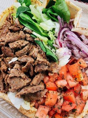 Gyro Pita Bowl