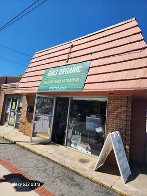 Gia' Herb shop in Main street, East Point, Ga.