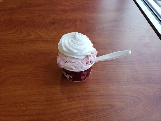 Strawberry Blond ice cream!