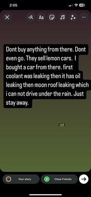 Its about their cars