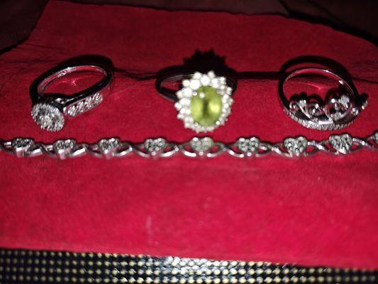 This is just a small fraction of the FREE Diamond jewelry from MILESTONZ!    Satisfied customer  T Ursula Green