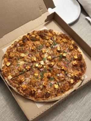 Paneer Tikka Masala Pizza