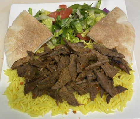 Shawarma plate