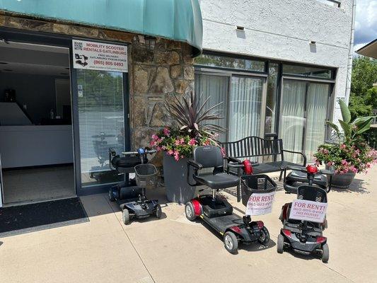 Office Mobility Scooter Rentals Gatlinburg