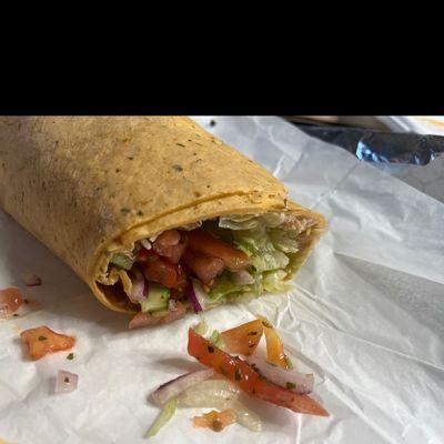 Smoked Salmon Wrap