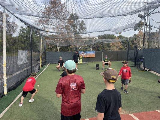 Ground ball fundamentals.