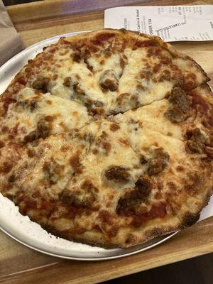 Sausage pizza