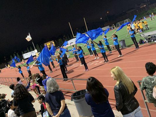 Bert Lynn MS Color Guard