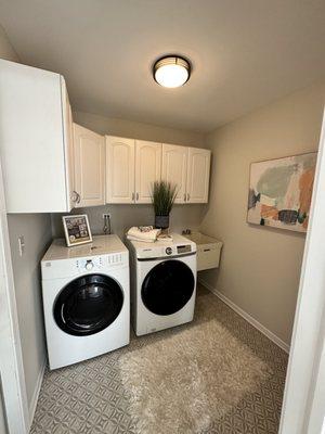 Laundry room walls and ceiling paint