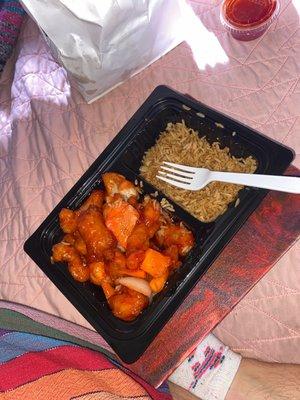 Lunch Sweet and Sour Chicken