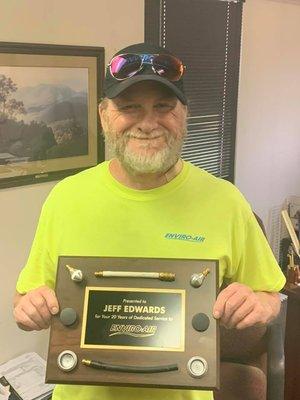 A company is only as good as the people that support it.  We are lucky to have the "best darn duct cleaner in the business."