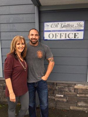 Meet The owners Cindy and Nick Mother and Son