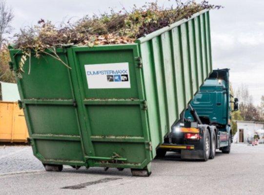 We rent large 40 yard dumpsters for bulky light weight waste. 40 yard dumpster size: 22ft long x 8ft wide x 8ft tall