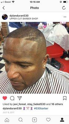 Haircut on point serving fresh fades daily....stop by and come get your head right