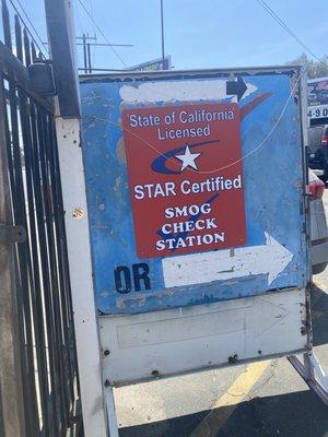 Smog check certified