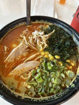 Curry Ramen with chicken