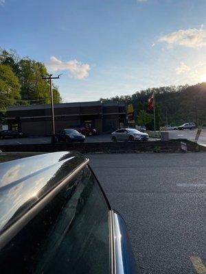 McDonalds on a gigantic Mountain yo