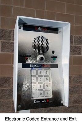 Coded Electronic Entry at North Plains RV and Self Storage