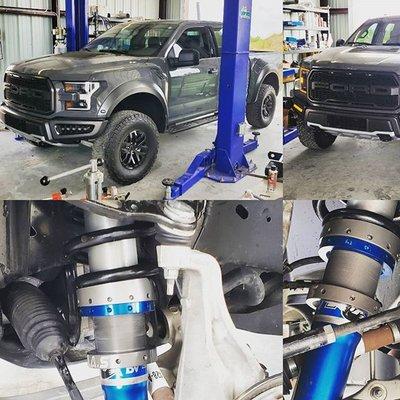 Raptor Lift Kit done by Modern Diesel LLC Austin TX