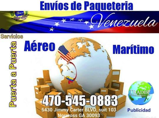 Venezolamos ya contamos con un servicio para envios de paqueteria