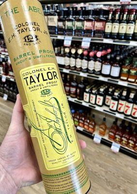 EH Taylor Barrel Proof retail